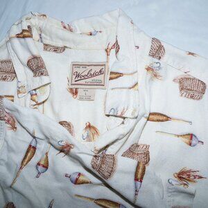 Woolrich fishing lure shirt